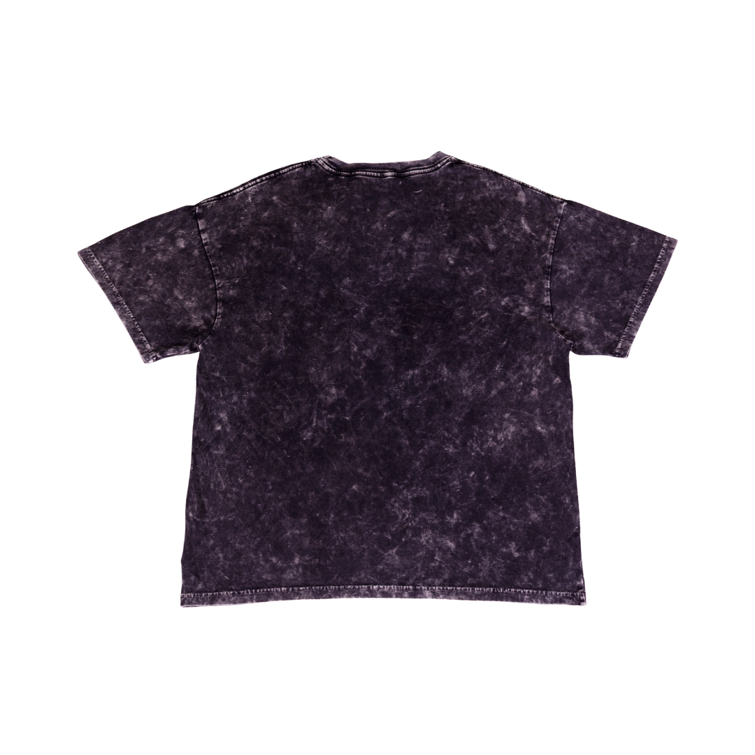 LA Sparks New Era Black Women's Acid Washed Oversize T-Shirt
