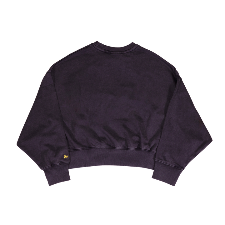 LA Sparks New Era Black Women's Throwback Acid Wash Crewneck