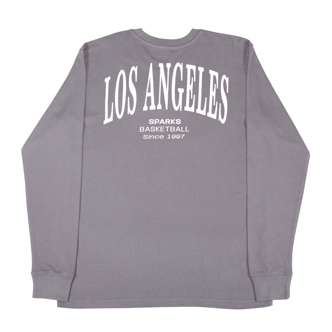 LA Sparks Sportiqe Sheerwood Long Sleeve Tee