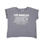 LA Sparks Women's Sportiqe Alana Nomah Boxy SS Tee