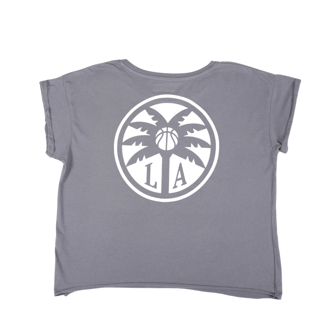 LA Sparks Women's Sportiqe Alana Nomah Boxy SS Tee