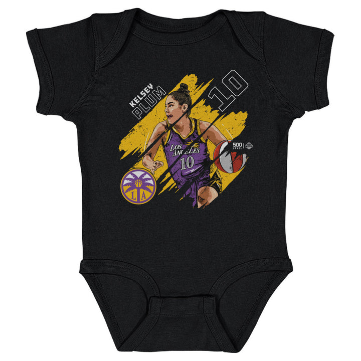 Kelsey Plum Los Angeles Sparks Stripes WHT