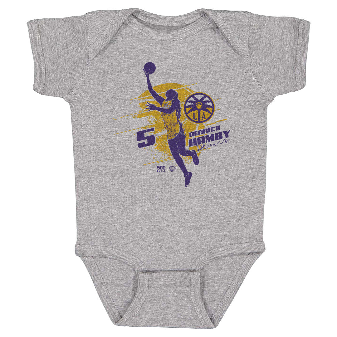 Dearica Hamby Los Angeles Sparks Silhouette