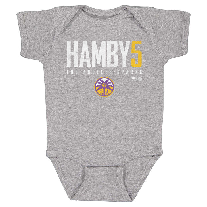 Dearica Hamby Los Angeles Sparks Elite WHT