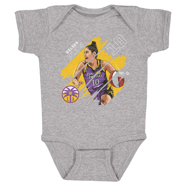 Kelsey Plum Los Angeles Sparks Stripes WHT