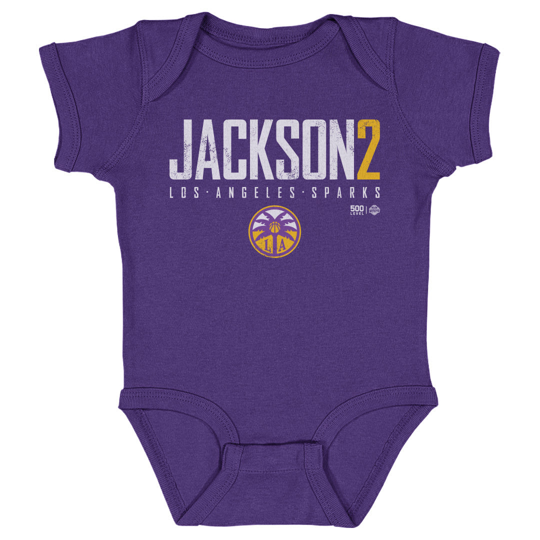 Rickea Jackson Los Angeles Sparks Elite WHT