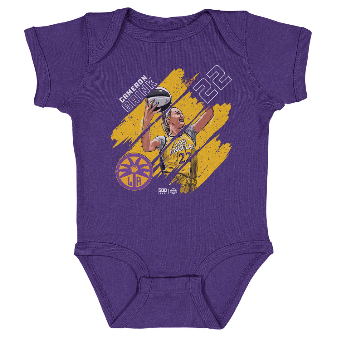 Cameron Brink Los Angeles Sparks Stripes WHT