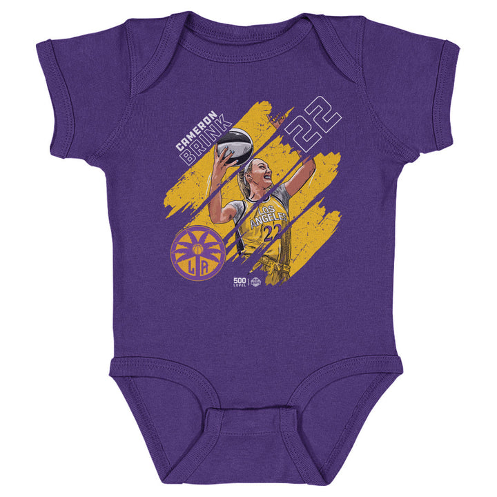 Cameron Brink Los Angeles Sparks Stripes WHT