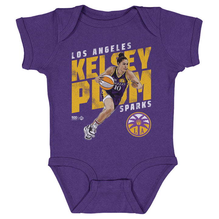 Kelsey Plum Los Angeles Sparks Slant WHT