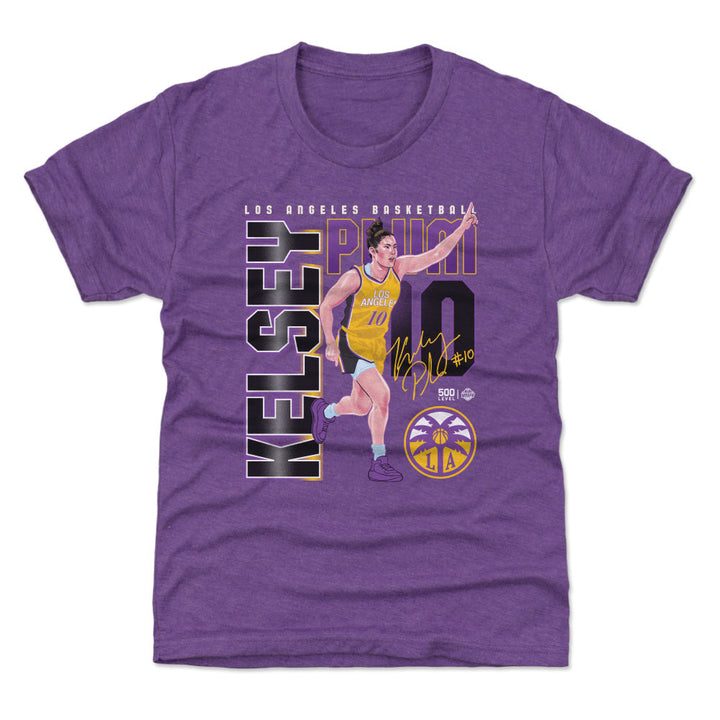 Kelsey Plum Los Angeles Sparks Player Number WHT