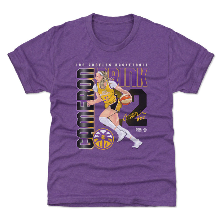 Cameron Brink Los Angeles Sparks Player Number WHT