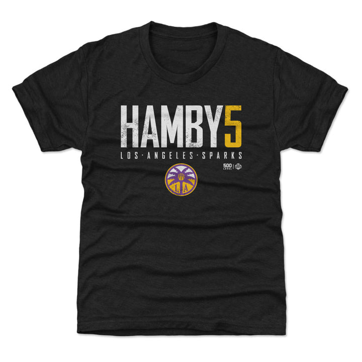 Dearica Hamby Los Angeles Sparks Elite WHT
