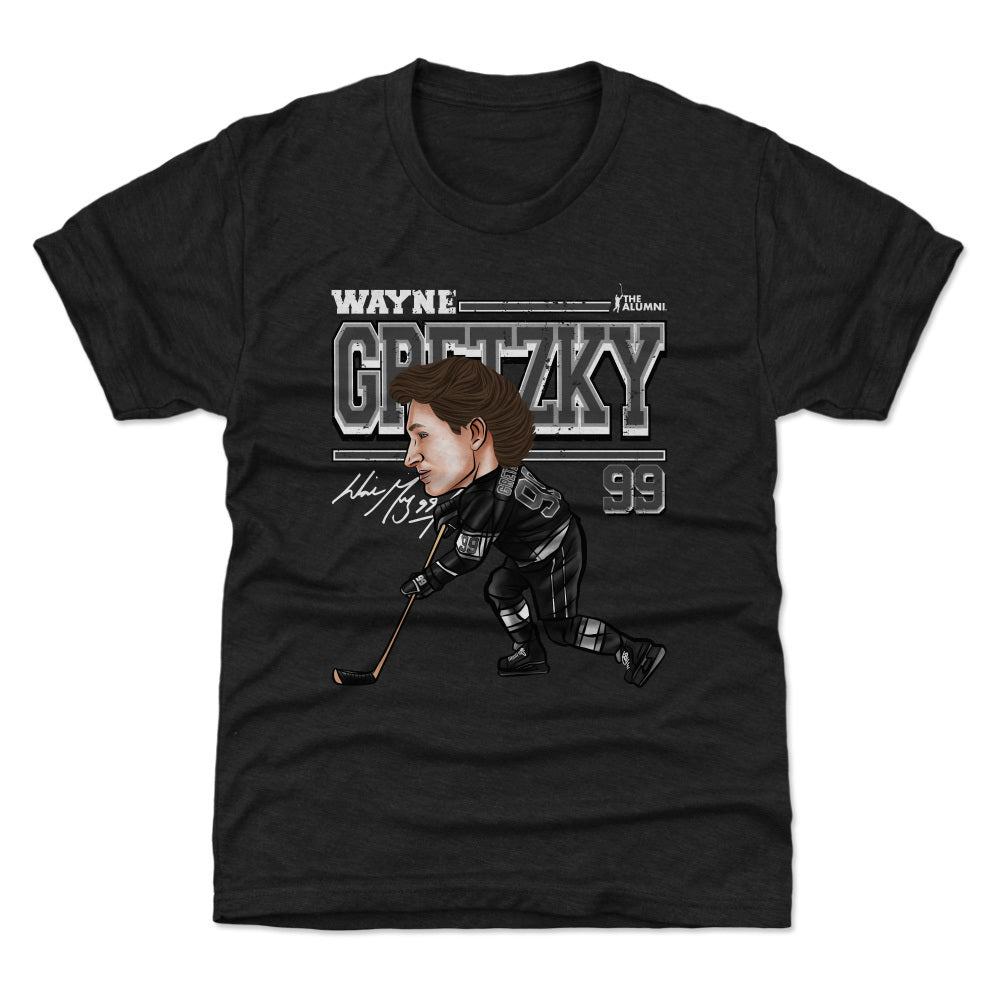 Wayne Gretzky Los Angeles Cartoon WHT