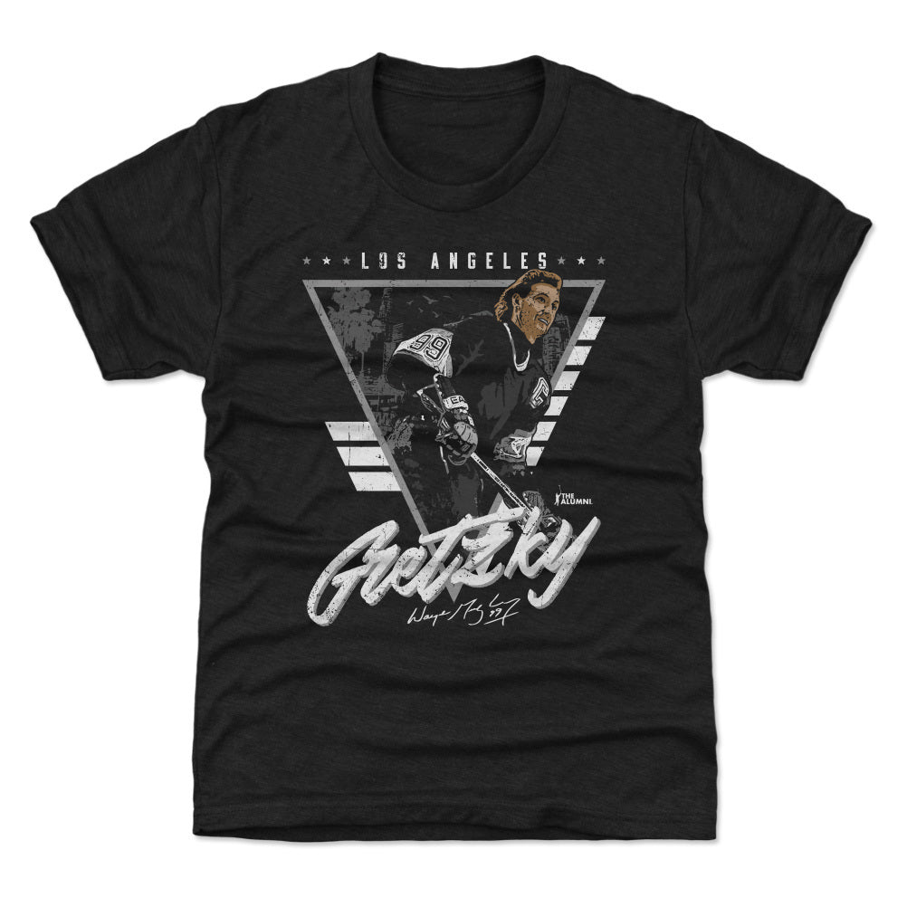 Wayne Gretzky Los Angeles Triangle Retro WHT