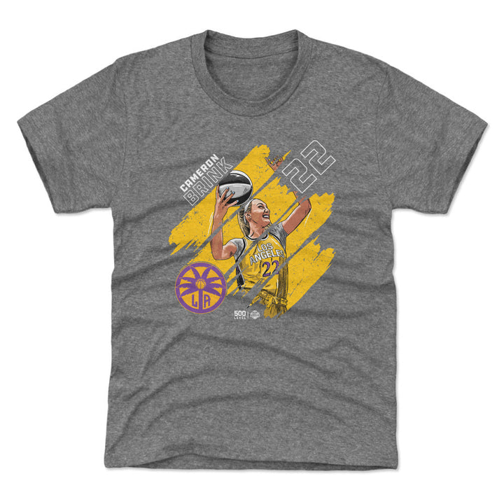 Cameron Brink Los Angeles Sparks Stripes WHT