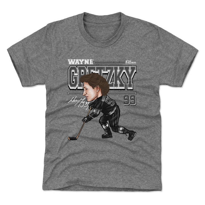Wayne Gretzky Los Angeles Cartoon WHT