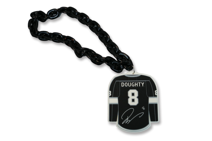 Drew Doughty Kings Fan Chain Necklace