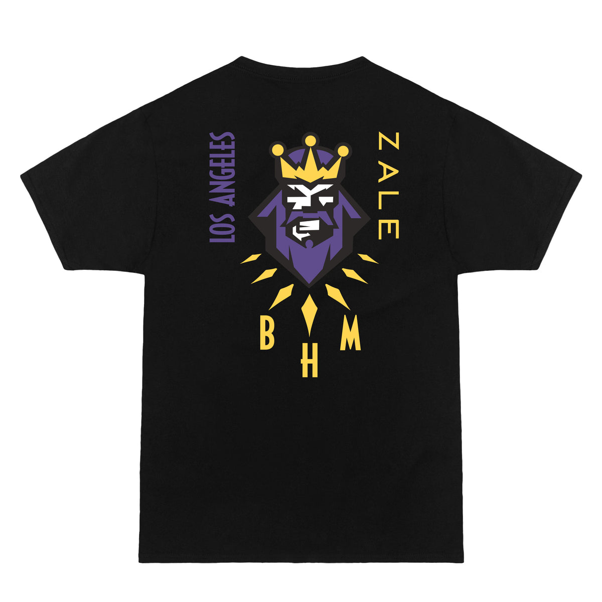 Kings Violent Gentlemen Black History Month Black T-Shirt