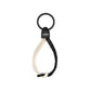 Kings Bracenet Black & White Upcycled Fishing Net Keychain