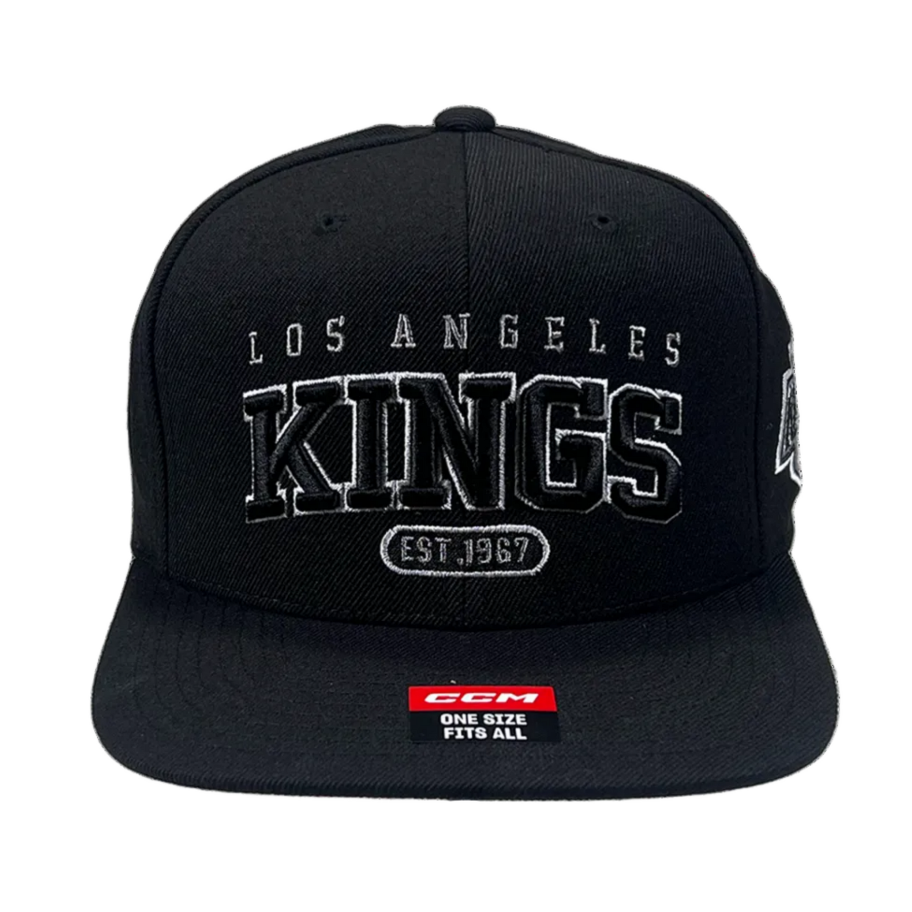 LA Kings CCM Black Flat Brim Snapback Hat – TEAM LA Store
