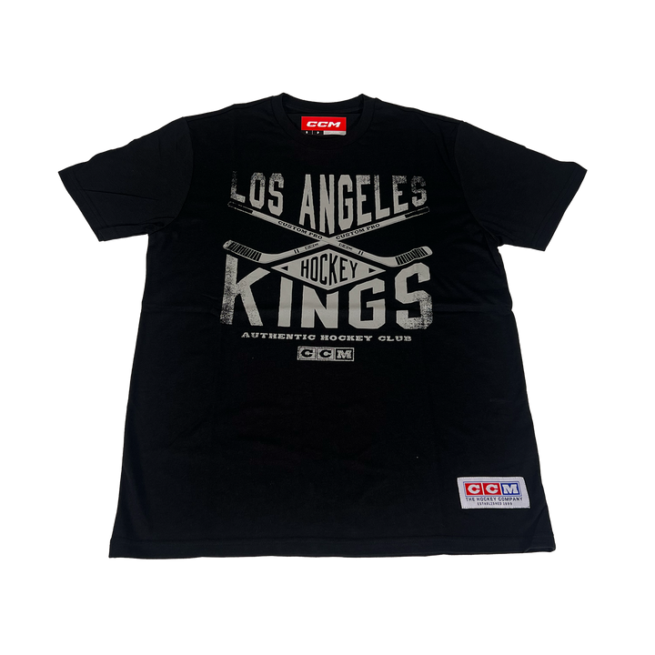 LA Kings CCM Black Short Sleeve Tee