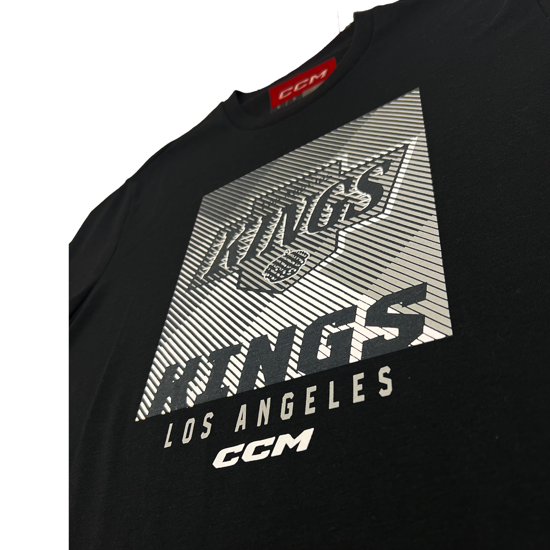 LA Kings CCM Black Short Sleeve Tee