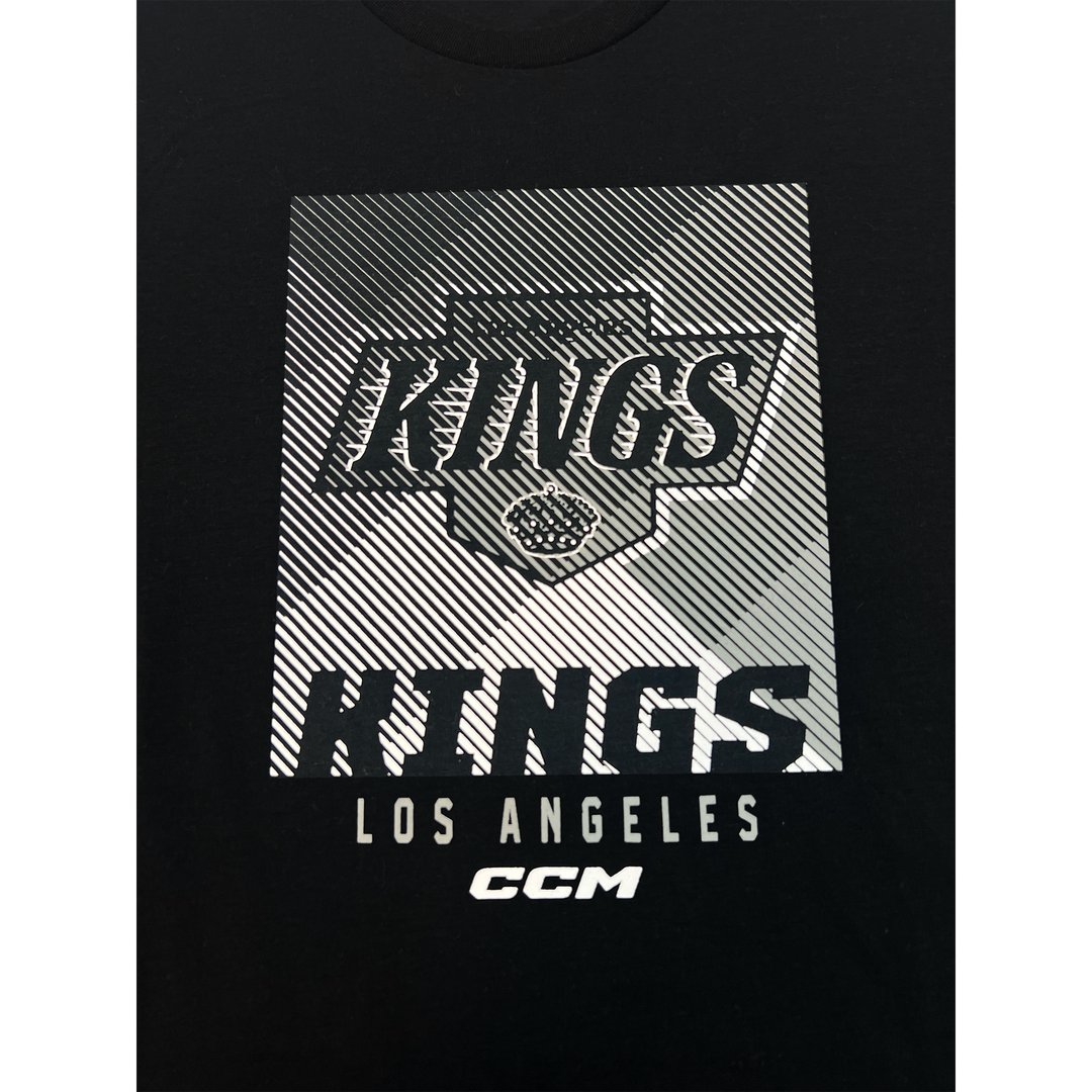 LA Kings CCM Black Short Sleeve Tee