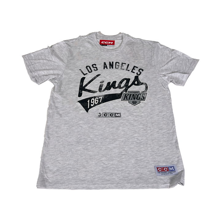 LA Kings CCM Oatmeal Short Sleeve Tee