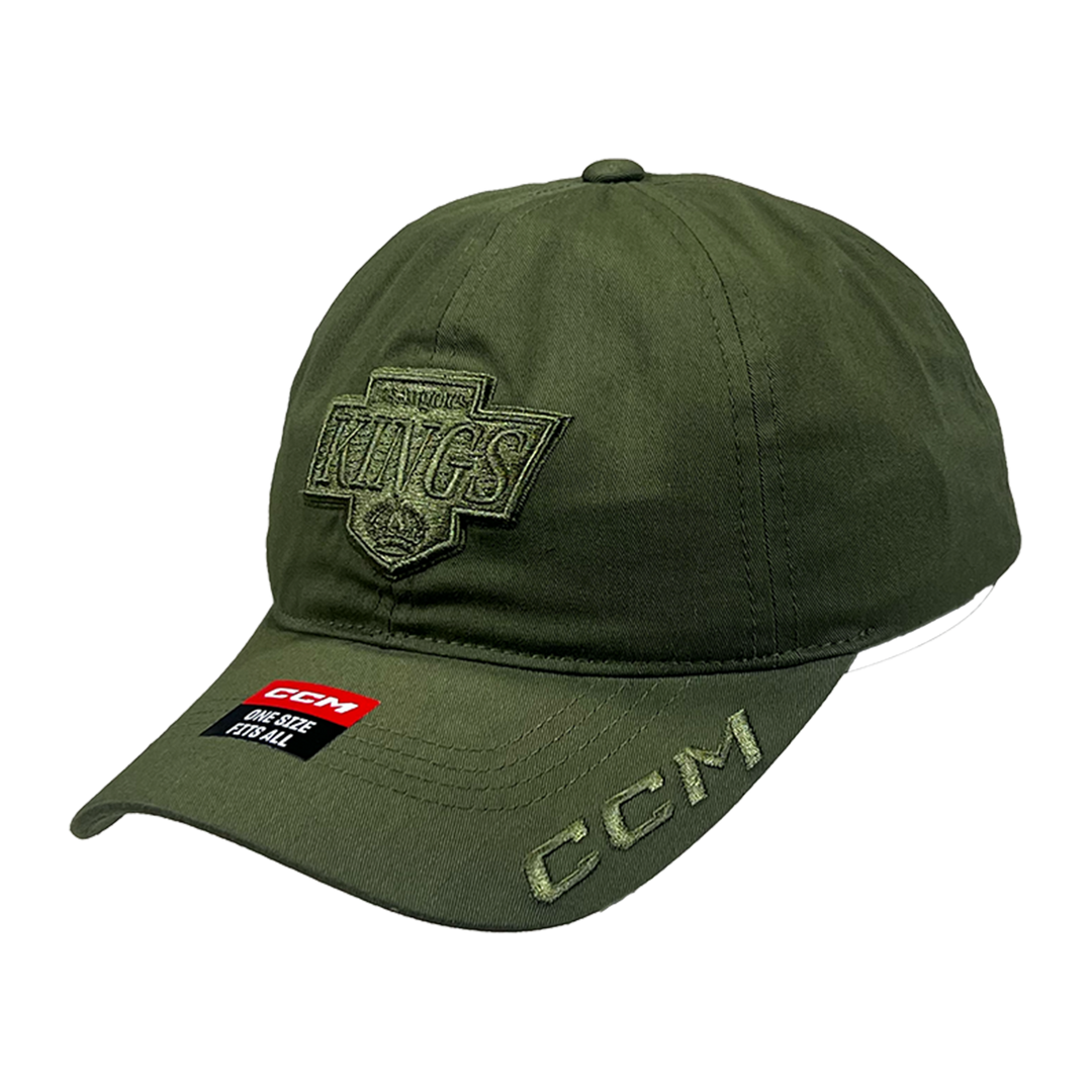 LA Kings CCM Olive Logo Slouch