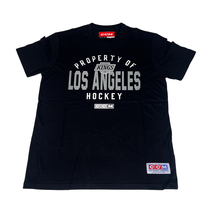 LA Kings CCM Black Short Sleeve Tee