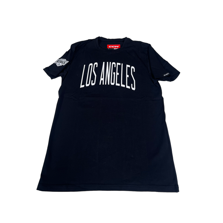 LA Kings Los Angeles Black Short Sleeve Tee