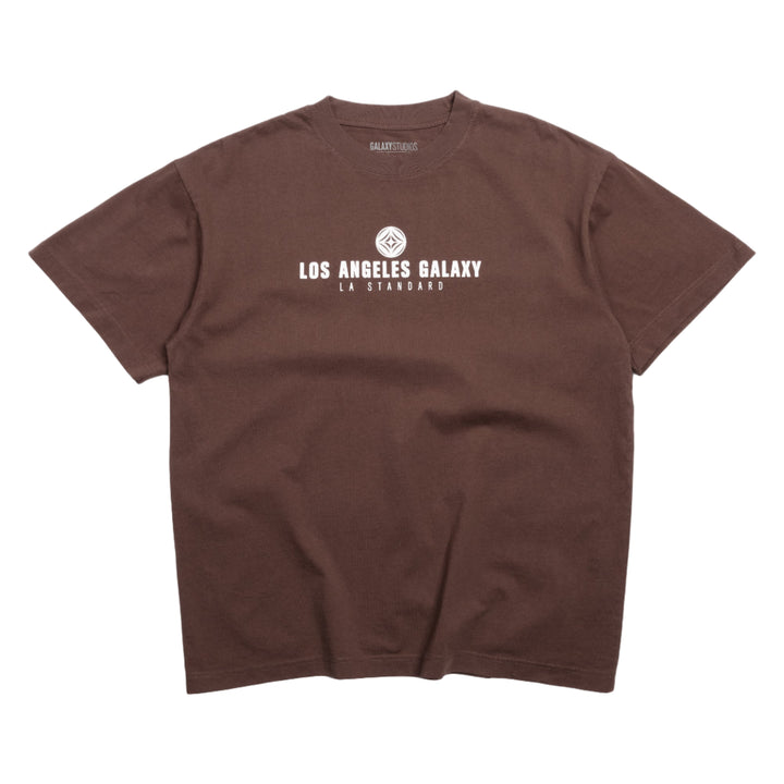 LA Galaxy x LA Standard Bar Short Sleeve Tee - Brown