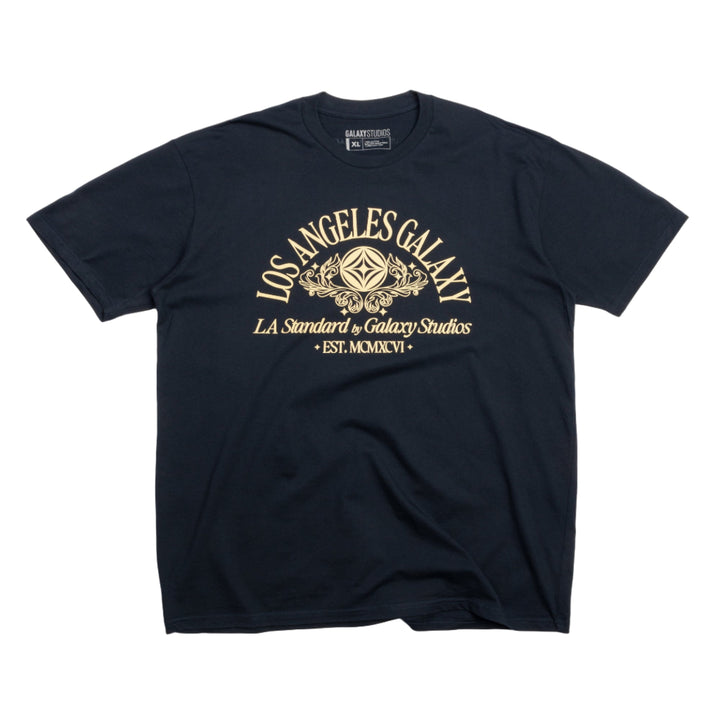 LA Galaxy x LA Standard Academy Arch Short Sleeve Tee - Navy