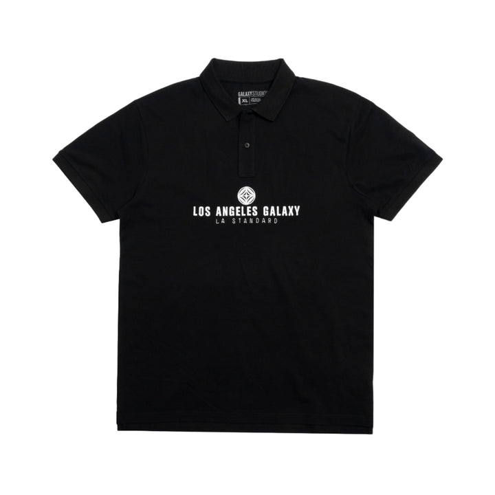 LA Galaxy x LA Standard GLXY Stencil Polo - Black
