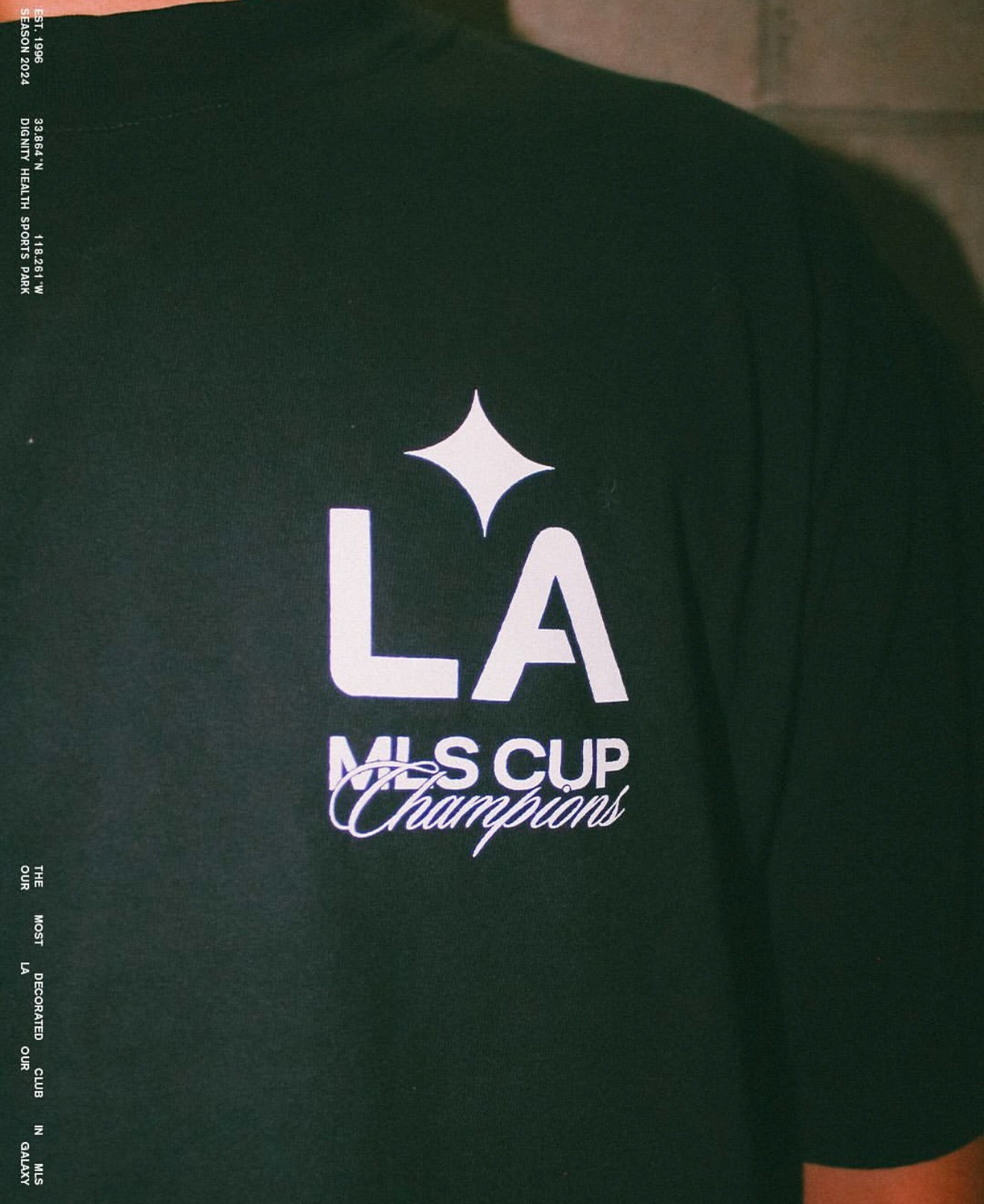 LA GALAXY 2024 6X CHAMPS BLACK T-SHIRT – TEAM LA Store