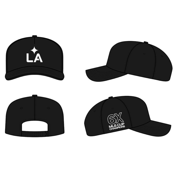 LA GALAXY 2024 6X CHAMPS BLACK HAT