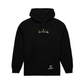 LA GALAXY 2024 CULTURE KINGS MITCHELL & NESS 96 LA SPRAYPAINT BLACK HOODIE