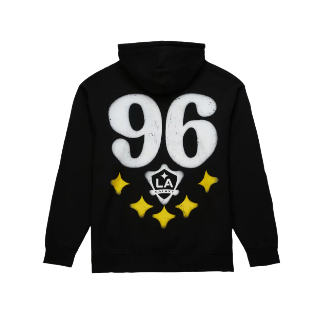 LA GALAXY 2024 CULTURE KINGS MITCHELL NESS 96 LA SPRAYPAINT BLACK HO TEAM LA Store
