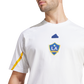 LA Galaxy 2024 adidas Angeleno Travel White T-Shirt