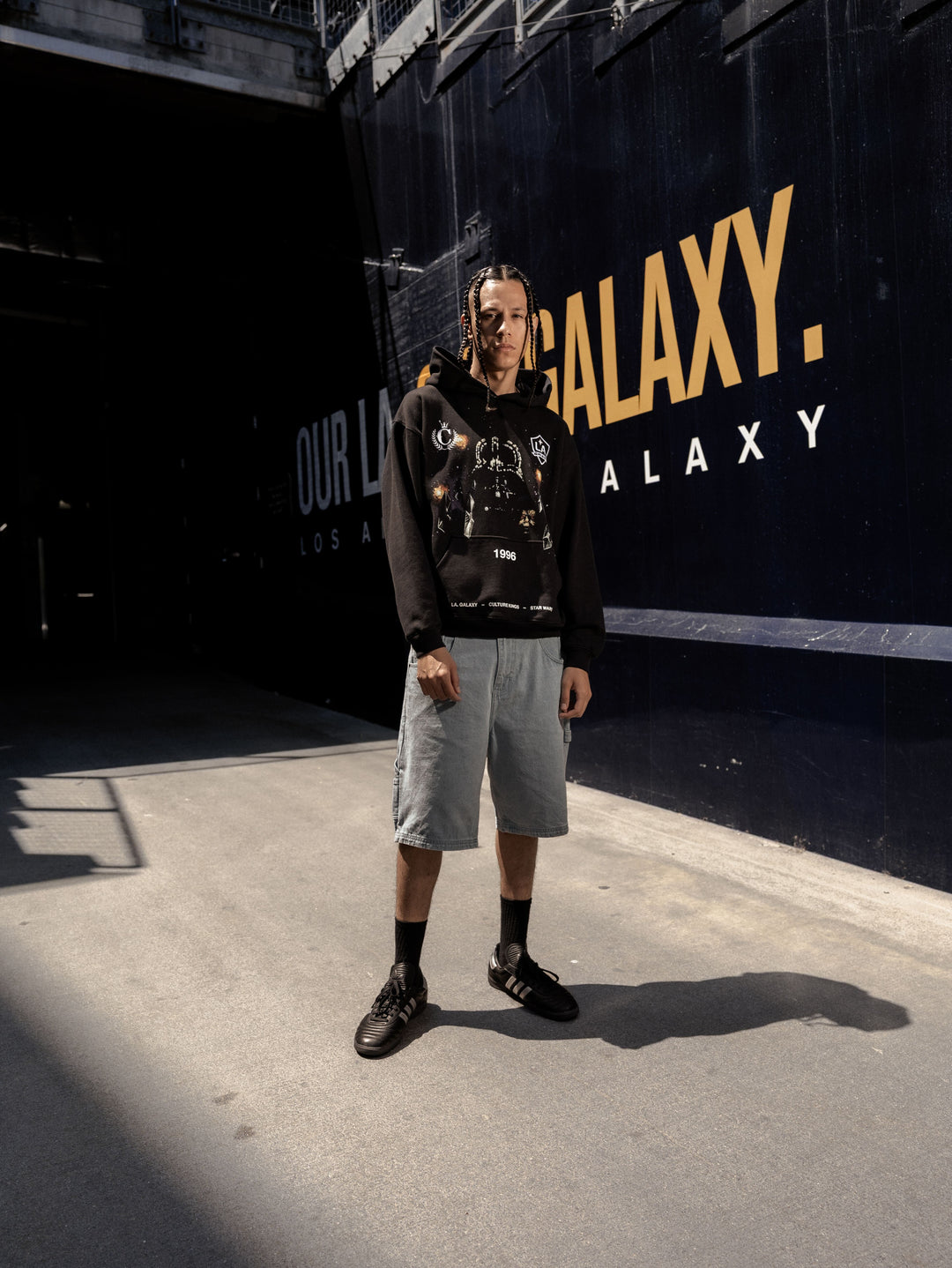 LA Galaxy Culture Kings Empire Strikes Back Black Hoodie
