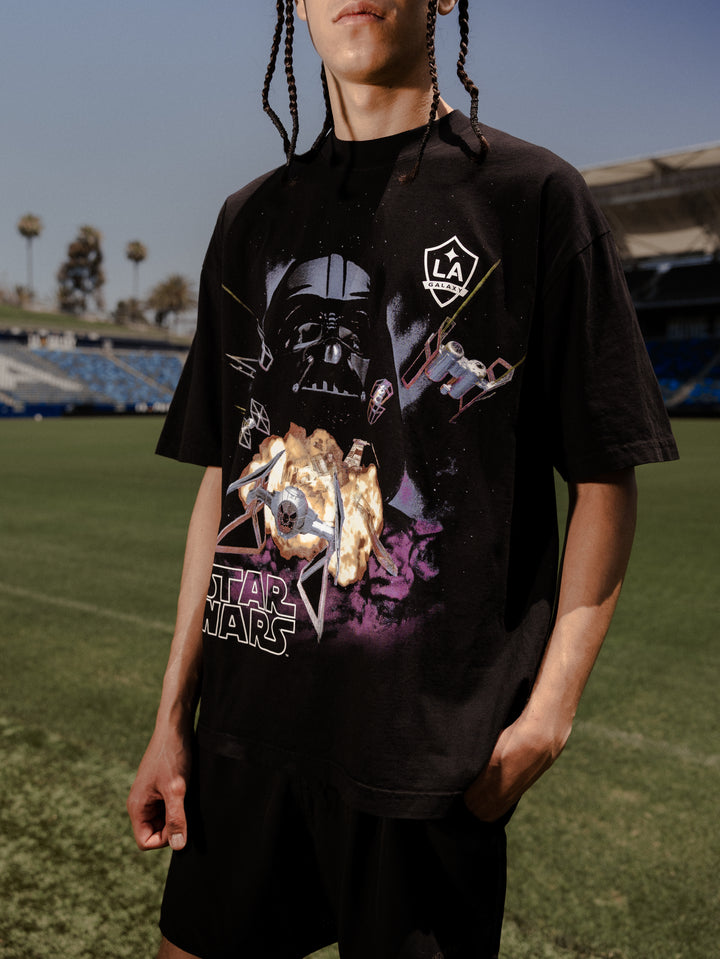 LA Galaxy Culture Kings Star Wars 96 Black Tee