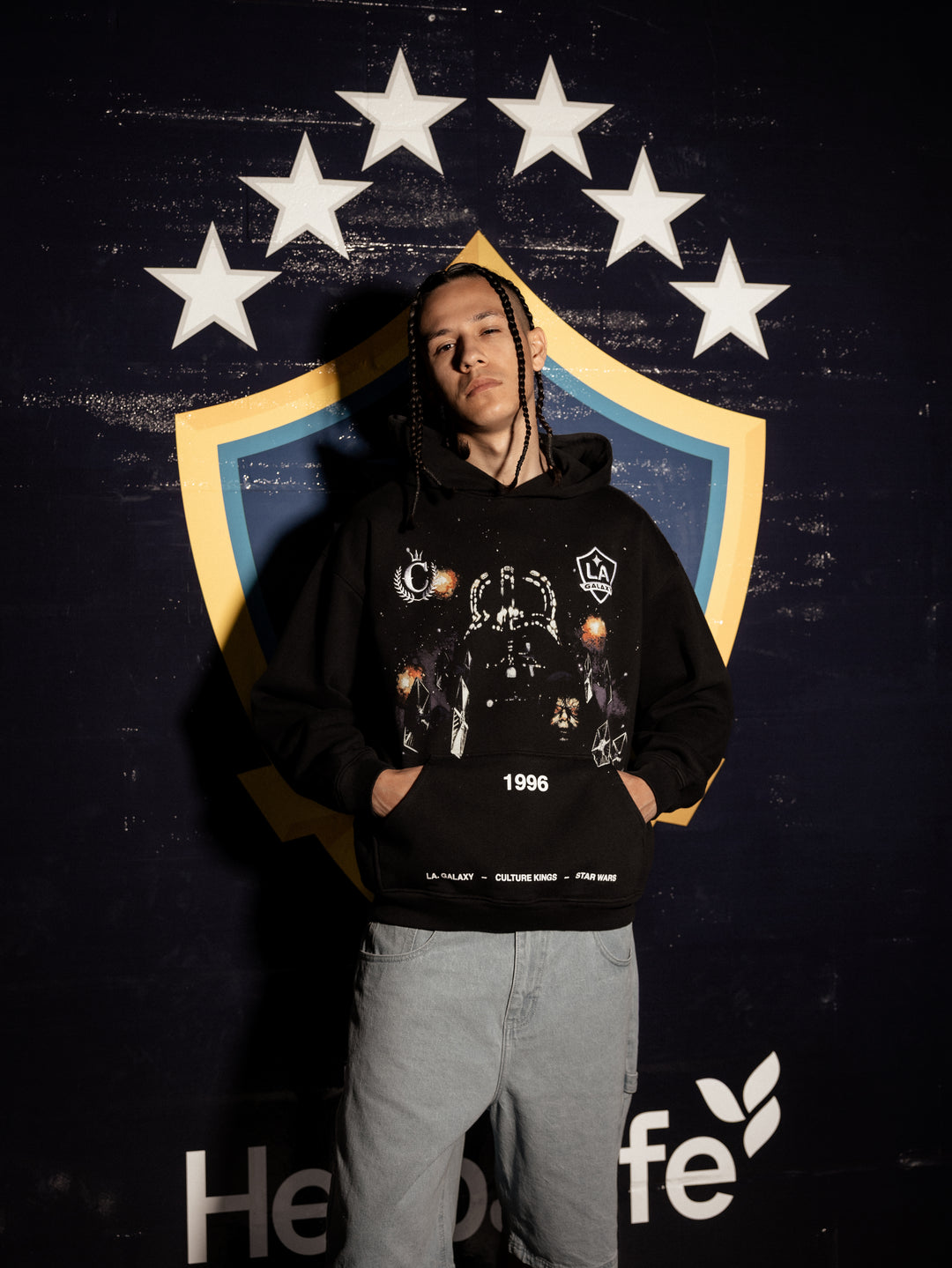 LA Galaxy Culture Kings Empire Strikes Back Black Hoodie