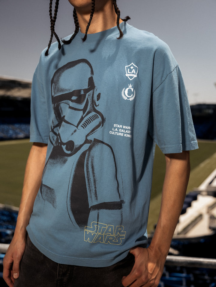 LA Galaxy Culture Kings Stormtrooper Blue Tee