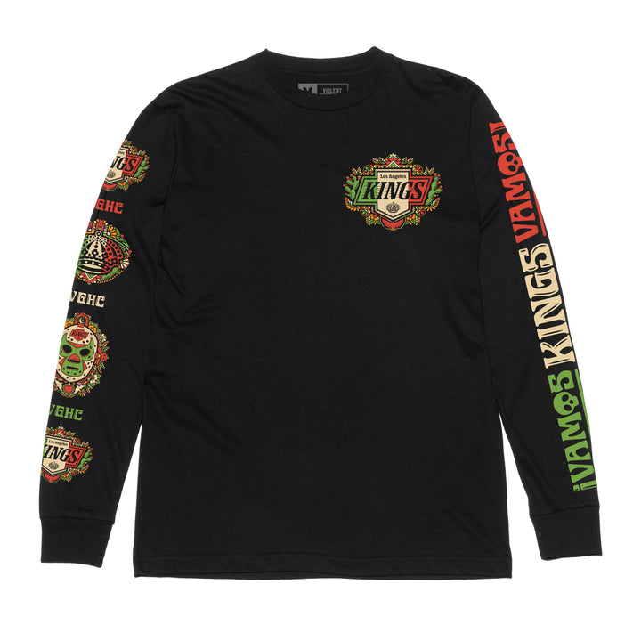 LA KINGS X VG MEXICAN HERITAGE LONG SLEEVE TEE