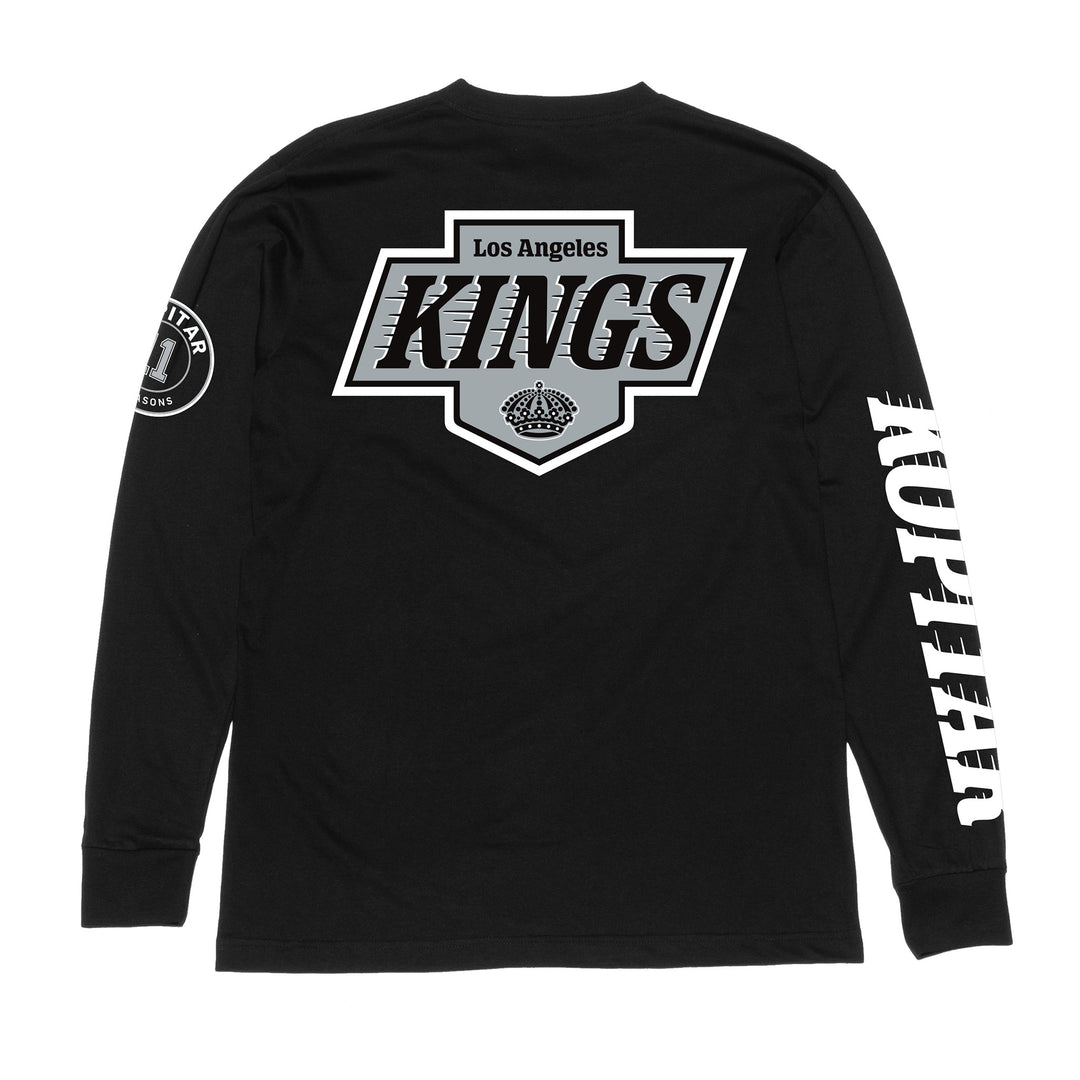 KINGS X VG KOPITAR CROWN LOGO LONG SLEEVE TEE