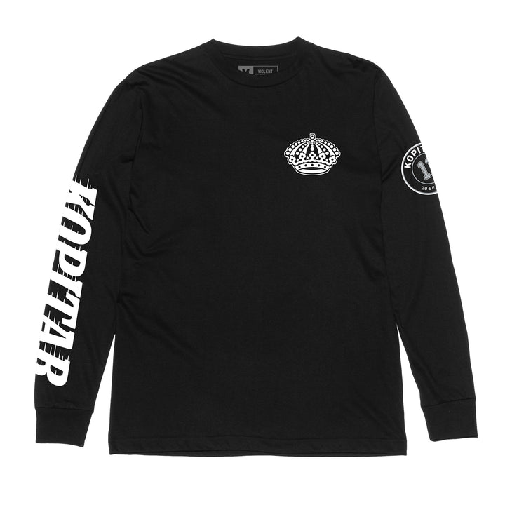 KINGS X VG KOPITAR CROWN LOGO LONG SLEEVE TEE