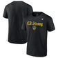 LA GALAXY 2025 FANATICS LA STRONG BLACK T-SHIRT
