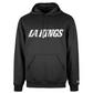 Kings New Era Women's Black Wordmark Hoodie