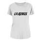 Kings New Era Women's Wordmark White Short Sleeve T-Shirt