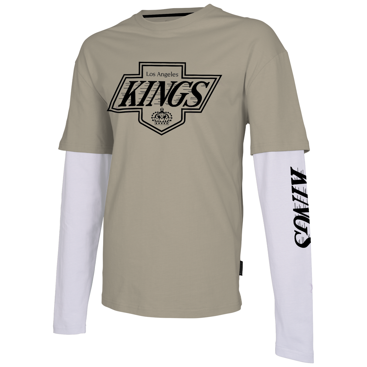 Kings Stadium Essentials NHL Status Beige Long Sleeve Shirt